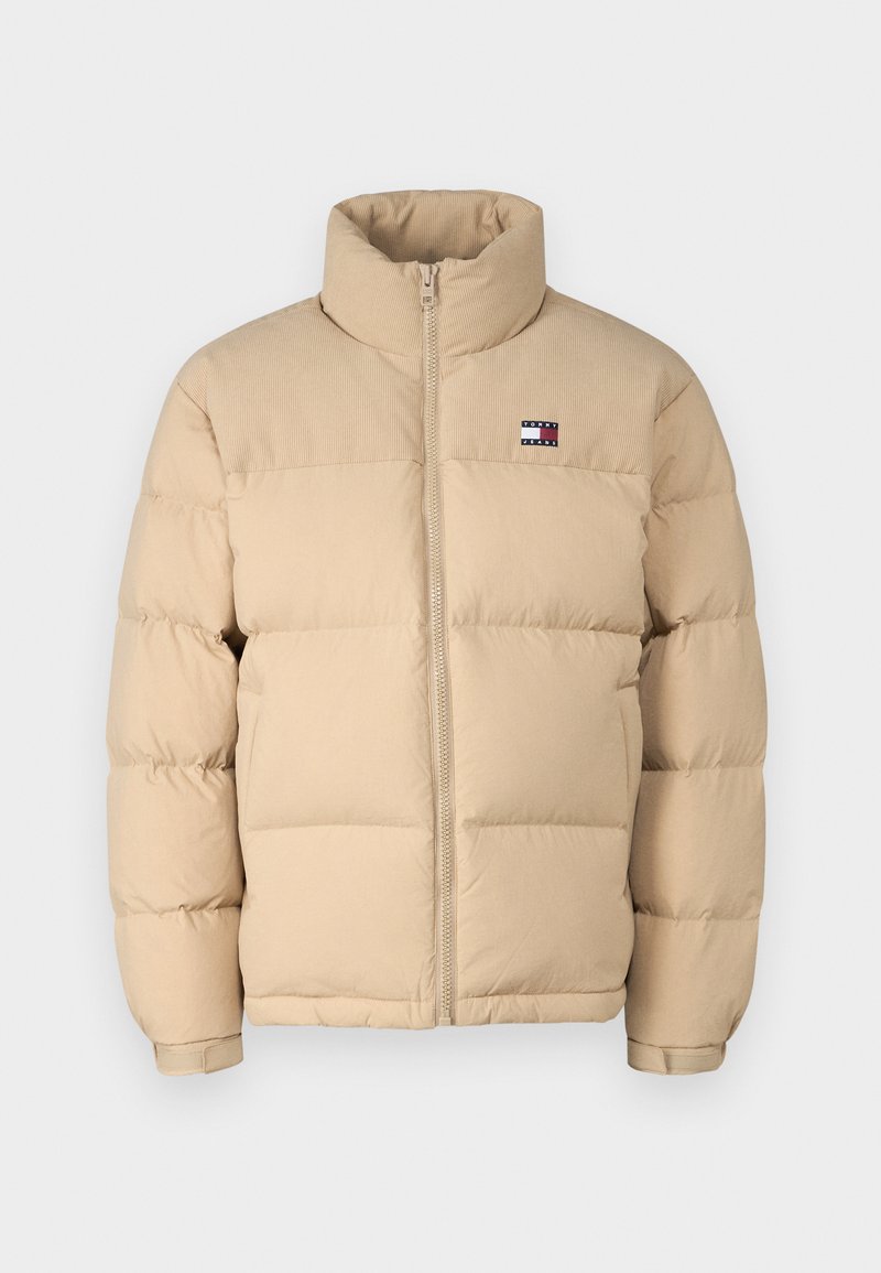 Tommy Jeans Winterjas zandkleur
