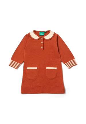 COLLAR  - Jumper dress - orange