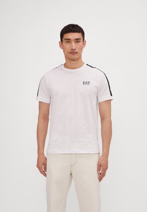 EA7 Emporio Armani Print T-shirt - bianco