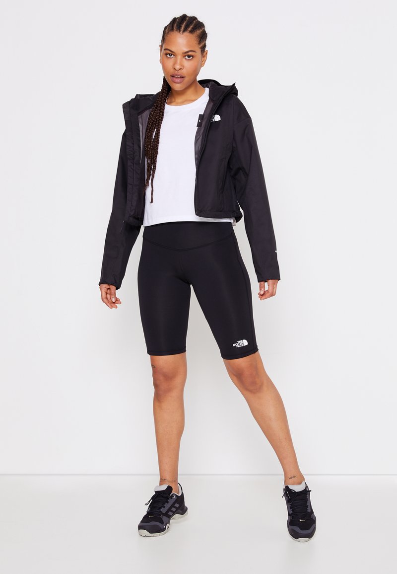 The North Face CROPPED QUEST JACKET - Hardshell-jakke - black/sort -  Zalando.dk