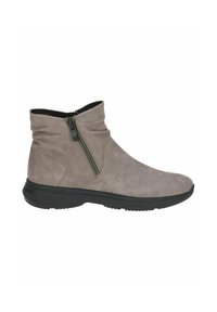 Caprice Boots à talons - dk taupe suede