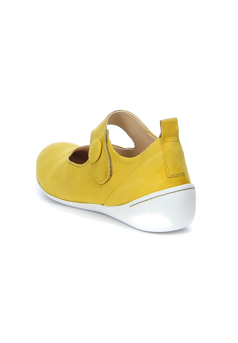 Damen Klassische Ballerinas | Think CUGAL Riemchenballerina safran/gelb - GJ79261 Damen Klassische Ballerinas | Think CUGAL Riemchenballerina safran/gelb - GJ79261