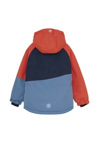 Color Kids BLOCK - Skijacke - tangerine tango