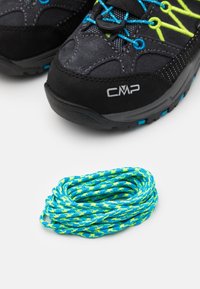 CMP KIDS RIGEL MID TREKKING SHOES WP UNISEX - Hikingschuh - antracite/yellow fluo