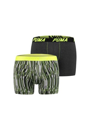 2 STÜCK - Boxer Briefs - grey melange   yellow