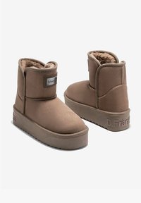 D.Franklin NORDIC V 2 BASIC - Botas para la nieve - taupe