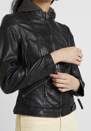 Veste en cuir - black