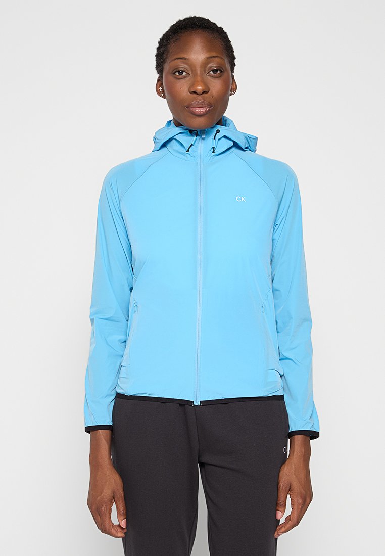 Calvin Klein Golf Lichte jas turquoise