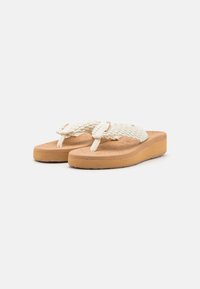 Roxy CAILLAY - Zehentrenner - cream/offwhite - Zalando.ch