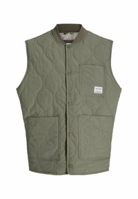 Vest - dusty olive