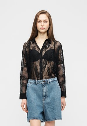 ONLNEWLINA GRACE SHAINE - Πουκαμίσα με κουμπιά - black