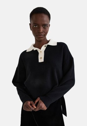 T-shirt à manches longues - noir