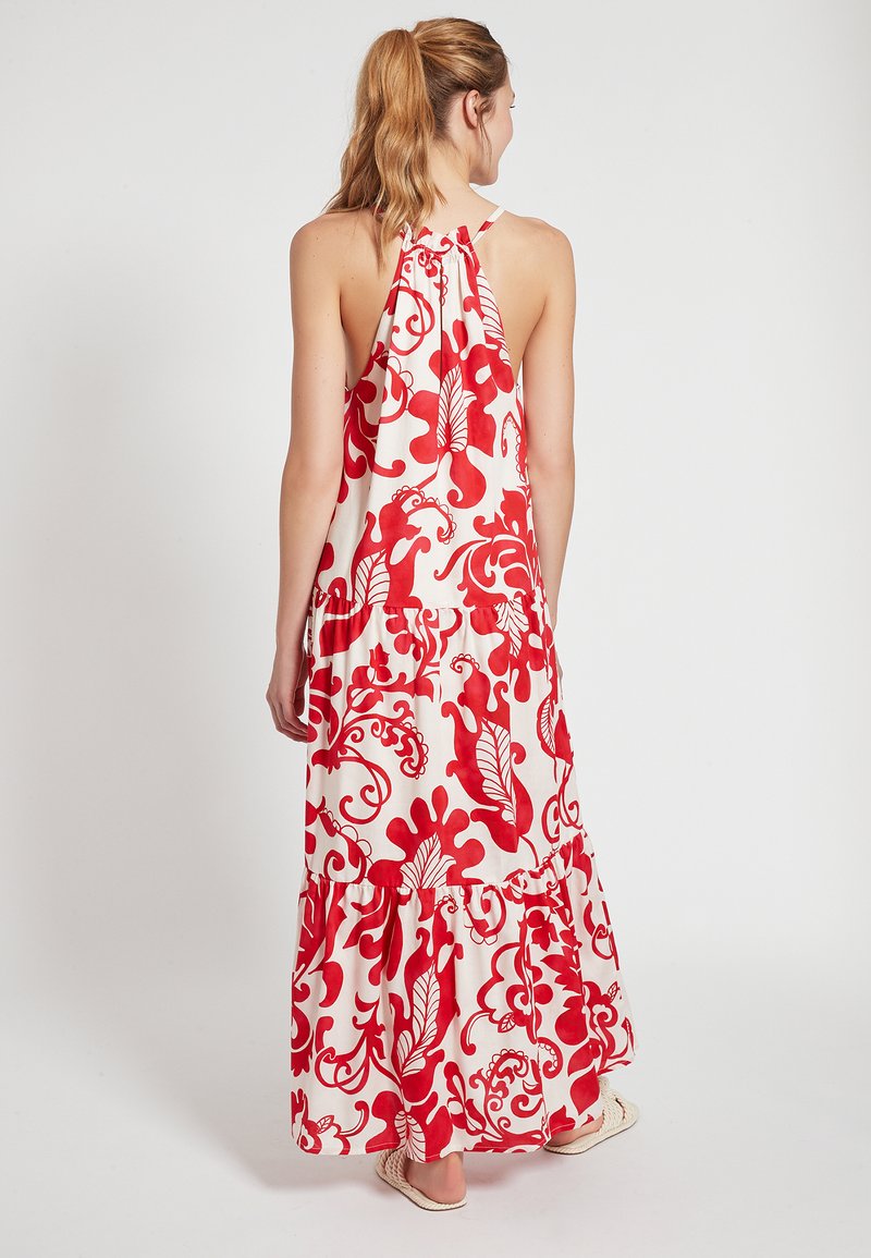 Damen Freizeitkleider | Ana Alcazar FALWY Maxikleid rot - WJ85910 Damen Freizeitkleider | Ana Alcazar FALWY Maxikleid rot - WJ85910