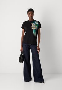 Marc Cain T-shirt imprimé - black