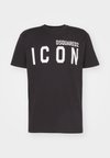 COOL FIT TEE - T-shirt imprimé - black
