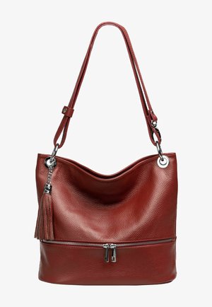 Caspar Handbag - weinrot
