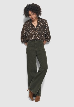 COMO ANIMAL TACH  - Hemdbluse - dark green