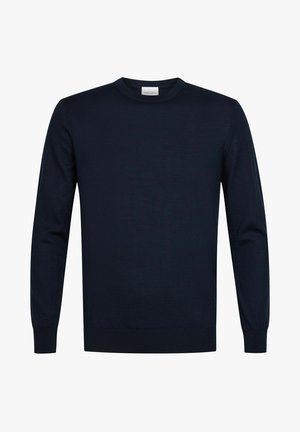 PROFUOMO, PROFUOMO PULLOVER CREW-NECK - Jumper - navy