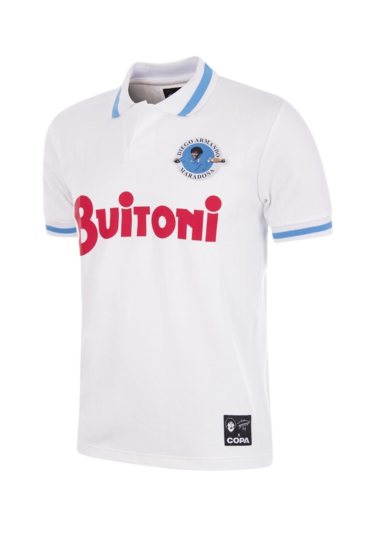 Maillot de foot Naples 2023 exterieur Blanc