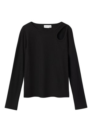 NKFNINNIE SHORT - T-shirt à manches longues - black