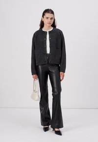 ONLY ONLPIEMONTE CARDIGAN - Vesta na kopčanje - dark grey