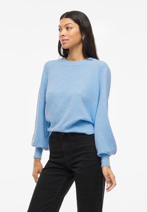 VILA VIMALU O NECK PULLOVER - Maglione - kentucky blue