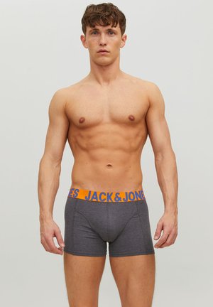 JACCRAZY SOLID TRUNKS 3 PACK - Boxer brief - black/navy blazer/black