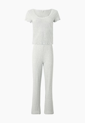 ONLY, ONLVIPS PANTS - Pyjama set - light grey melange