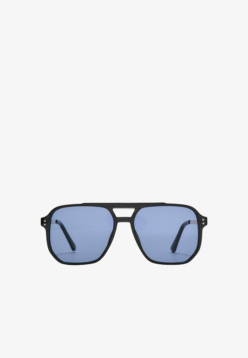 Stradivarius RETRO - Slnečné okuliare - light blue