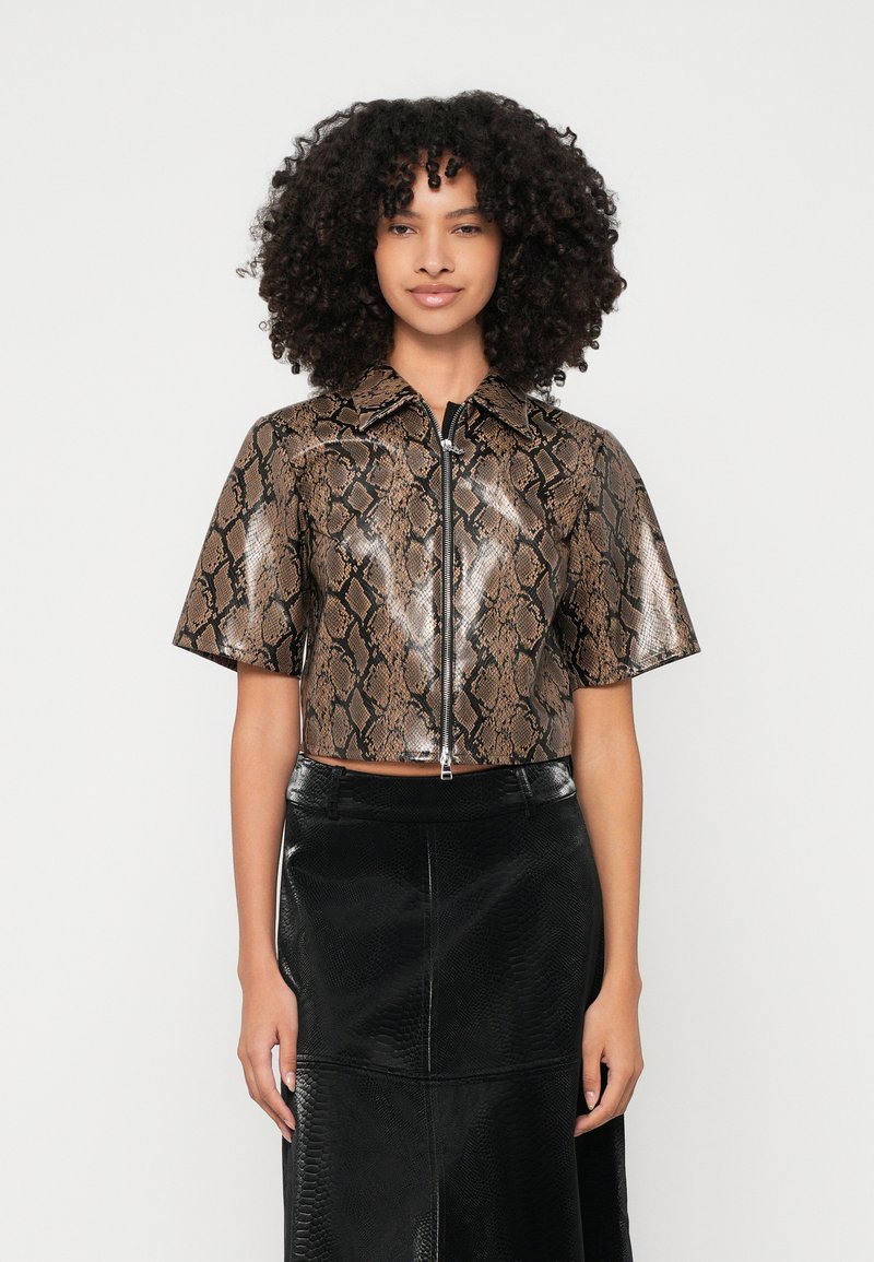 HUGO CENI - Bluse - brown