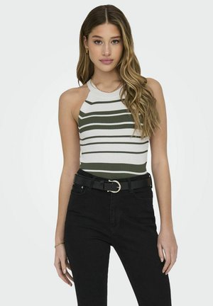 ONLY NECKHOLDER - Top - cloud dancer