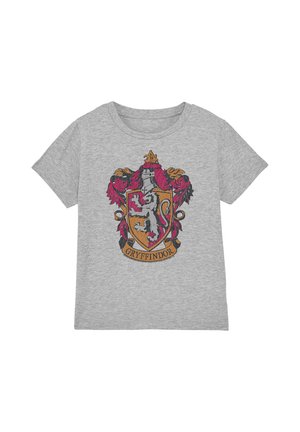 Cotton Soul, HARRY POTTER GRYFFINDOR 1 UNISEX - Print T-shirt - mottled light grey