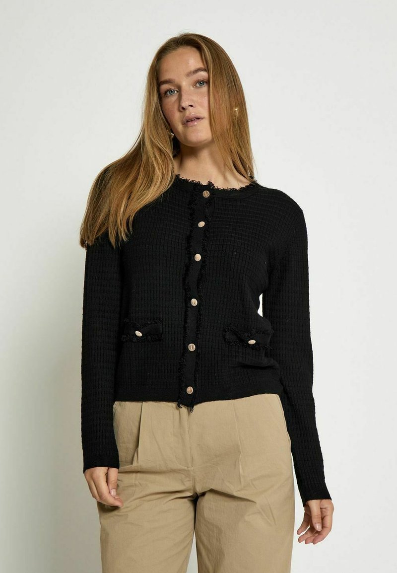 PEPPERCORN Kardigán - black