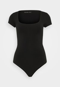 CHASE SQUARENECK BODYSUIT - Camiseta básica - black