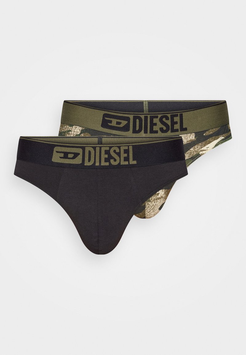 Diesel STRING 2 PACK - Briefs - black - Zalando