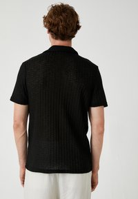 Koton SHORT SLEEVE - Camisa - black