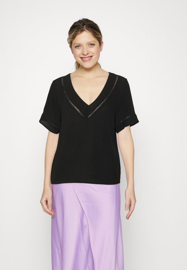 VIMESA DETAIL V NECK - T-Shirt print