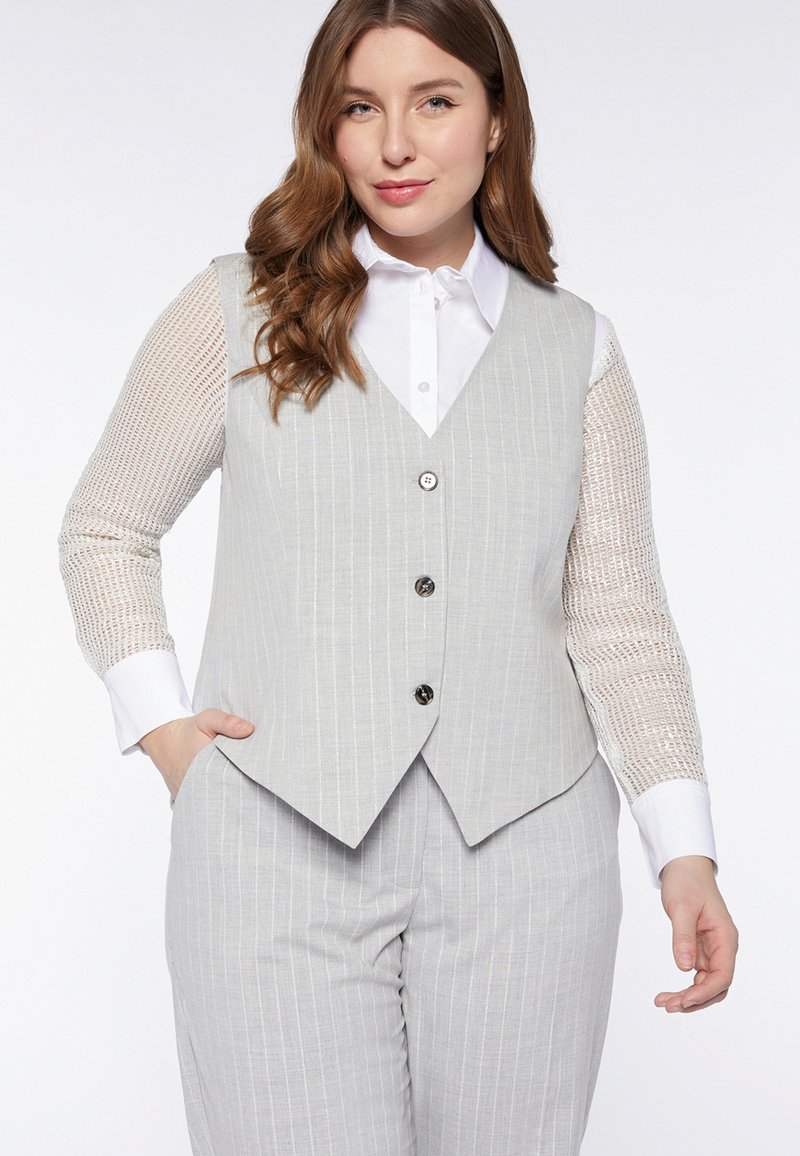 Fiorella Rubino Bodywarmer grijs