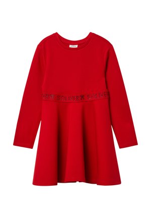 Jerseykleid - rot