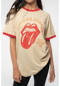 Paradiso Clothing THE ROLLING STONES US TOUR RINGER - Print T-shirt - orange