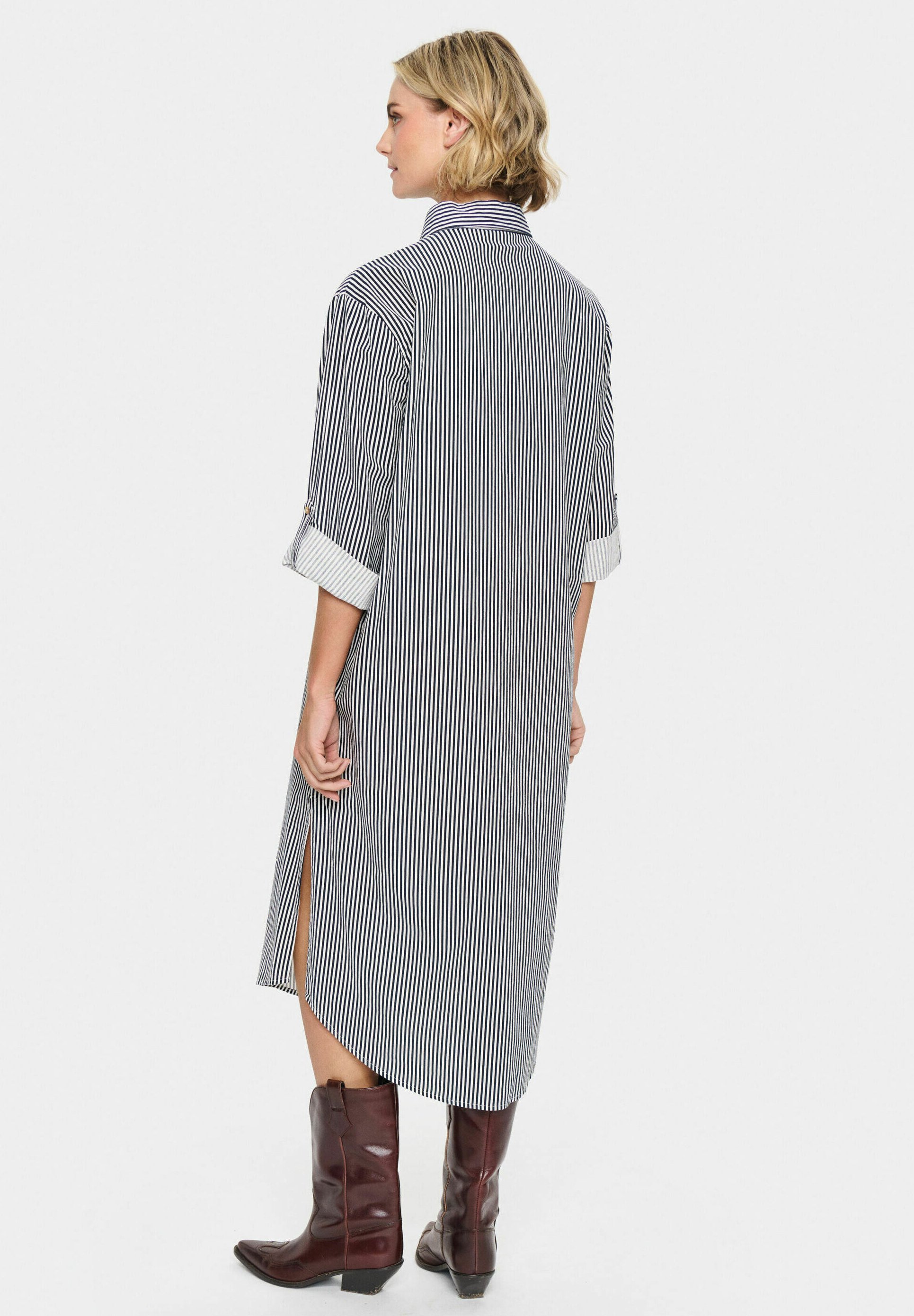 ワンピース Saint-Tropez Striped Long Dress St. Tropez Striped Maxi Dress – Dazzling Daisy Boutique