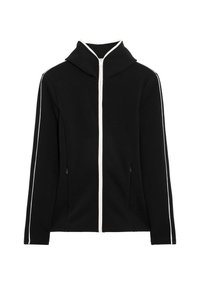 SUPER EXTRA WARM TECHNICAL WITH PIPING - Running jacket - black