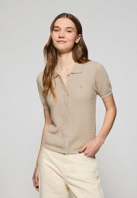 Polo Club - SNAPS RF BT LIRIO   - Button-down blouse - beige Thumbnail Image 1