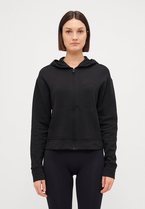 FRENCH TERRY ZIP HOODIE ICON COTTON TERRY - Nachtwäsche Shirt