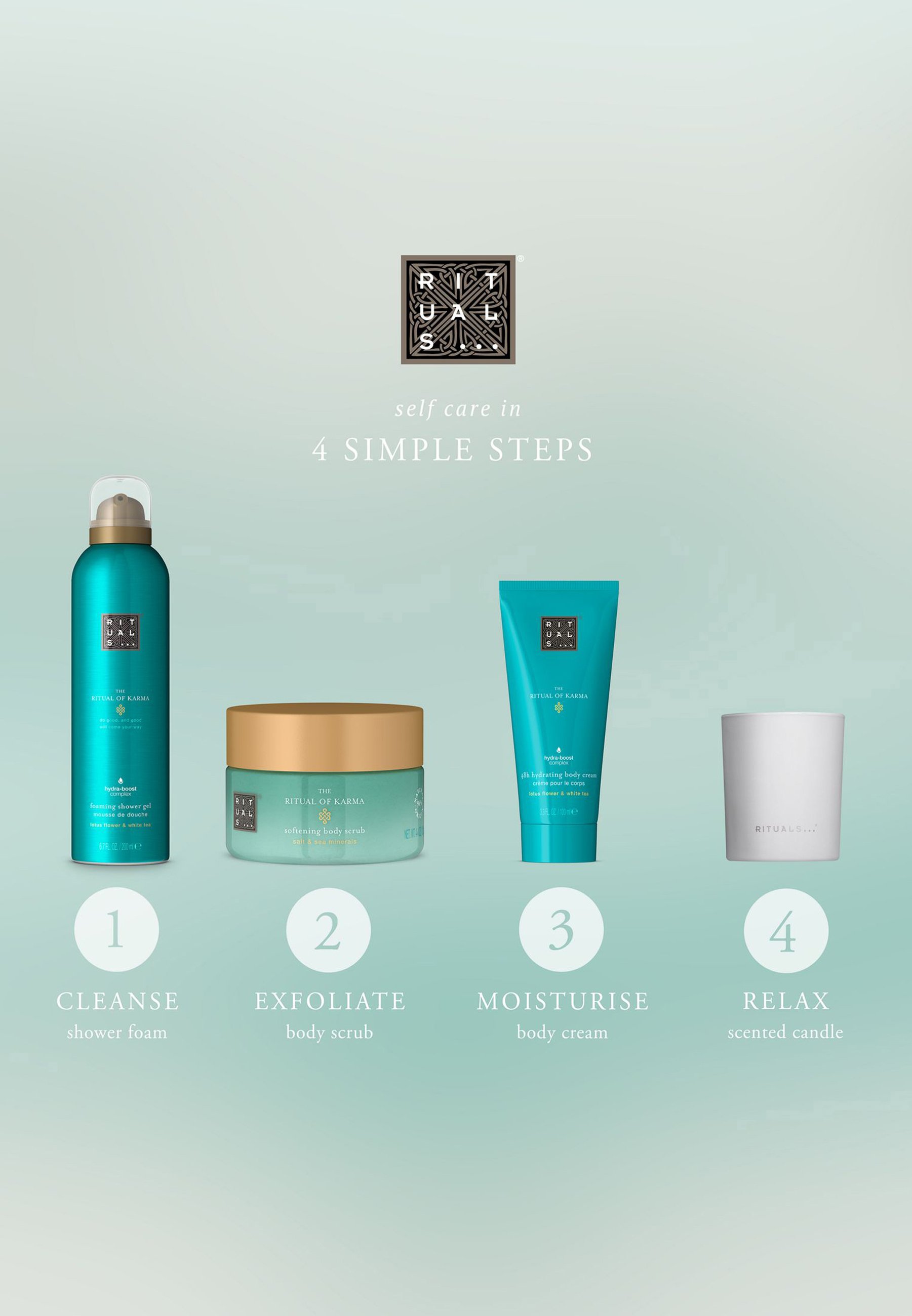 Rituals MEDIUM BATH & BODY GIFT SET THE RITUAL OF KARMA MEDIUM