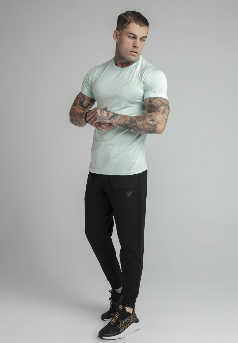 Herren T-Shirts basic | SIKSILK INJECT T-Shirt print mint - RV72120 Herren T-Shirts basic | SIKSILK INJECT T-Shirt print mint - RV72120