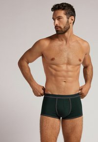 IUMAN Intimissimi Uomo STRETCH MIT LOGO - Boxerky - green