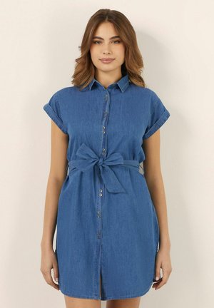 Vestito di jeans - blue denim plain