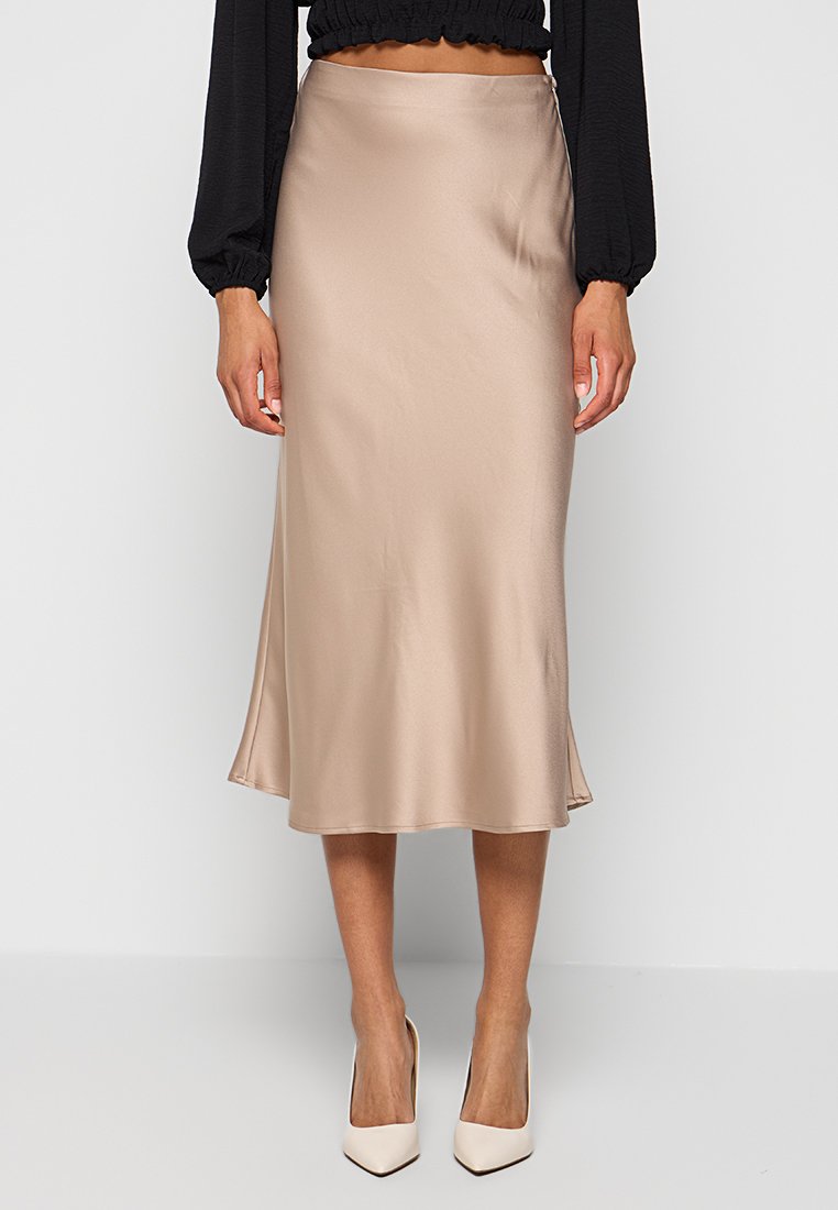 Vero Moda A-lijn rok beige Vero Moda A-lijn rok beige