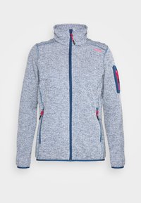 CMP Fleece jacket - blue ink bianco/blue